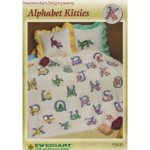  Alphabet Kitties   Cross Stitch Pattern Arts, Crafts 