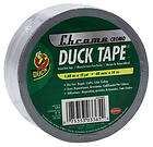 DUCK TAPE Chrome Cloth Duct Tape 1.88 x 15 YD 3 Roll Lot