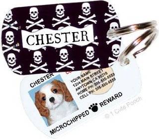 Custom Personalized Pet ID Tag, 2 sided, 18