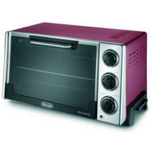  DeLonghi .9 CU FT Toaster Oven, Red