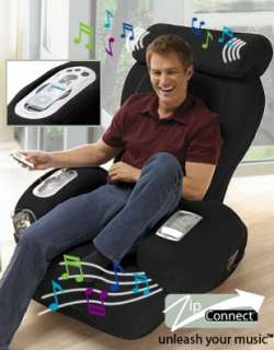 iJoy 270 BLUE iPod Zip Connect Massage Chair Recliner  