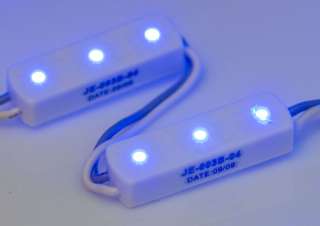 Blue LED light modules (3 LEDs) 25 a box for Sign Job  