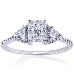   Diamond Engagement Ring Pave CUT EXCELLENT VVS2 Fascinating Diamonds