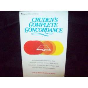  Crudens Complete Concordance Alexander Cruden Books