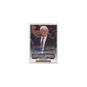   World of Sports Autographs #66   Bobby Cremins C Sports Collectibles