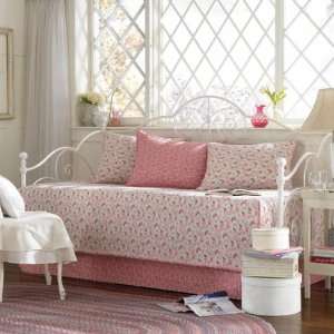  Laura Ashley Carlie Pink 5 Piece Daybed Set: Home 