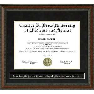  Charles R. Drew University of Medicine and Science Diploma 
