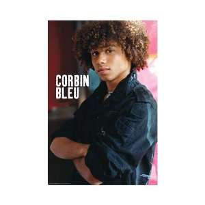 Corbin Bleu Poster Portrait Afro Arms Crossed