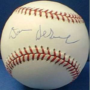  Dave DeBusschere Autographed Baseball