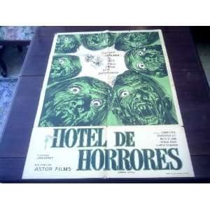  Original Argentine Movie Poster Horror Hotel The City Of 