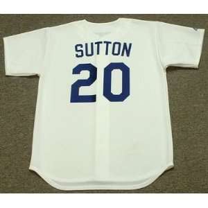 DON SUTTON Los Angeles Dodgers Majestic Cooperstown Throwback Baseball 
