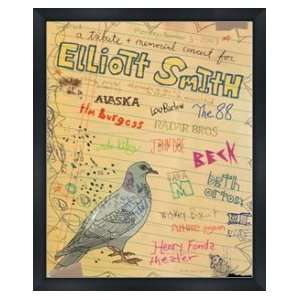  ELLIOTT SMITH Custom Framed Cole Gerst Print   Framed 