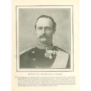  1906 Print Frederick VIII King of Denmark 