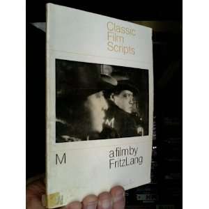  M Classic Film Scripts FRITZ LANG Books