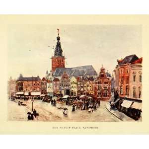  1906 Print Market Place Herbert Marshall Nijmegen Stephens 