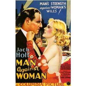  Woman Against Woman (1938) 27 x 40 Movie Poster Style A 
