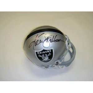 Ken Stabler Autographed Mini Helmet   Autographed NFL Mini Helmets