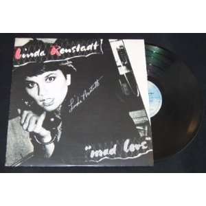 Linda Ronstadt Mad Love   Hand Signed Autographed Record Vinyl LP