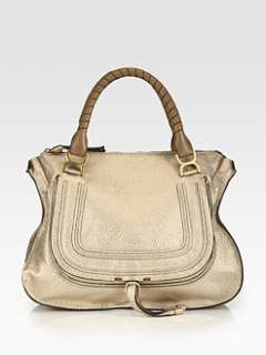 chloe marcie large metallic satchel $ 2195 00 1 saks color exclusive