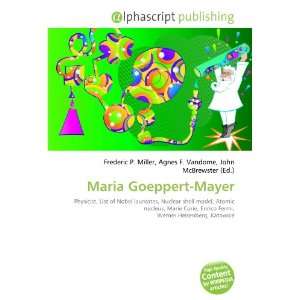  Maria Goeppert Mayer (9786132692122) Books