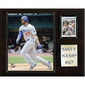  Los Angeles Dodgers Matt Kemp 12x15 Player Plaque 