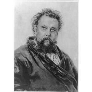  Modest Mussorgsky,Russian composer,1881