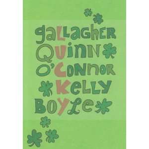  St Patricks Day Card Gallagher Quinn O Connor Kelly 