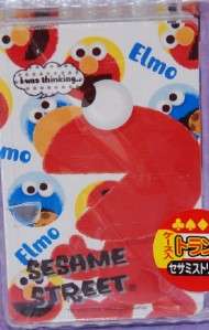 Sesame Street Baby ELMO Playing Poker Cards New   White  
