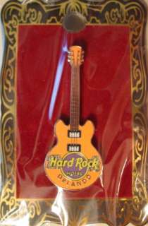 Hard Rock Hotel ORLANDO 2009 CORE Guitar Series PIN on Card  