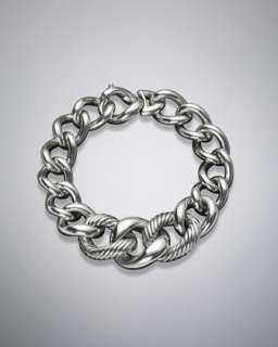 Silver Large Chain Bracelet  Neiman Marcus
