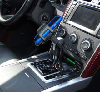 Universal cell phone holder mount with usb and cigarette outlet heavy 