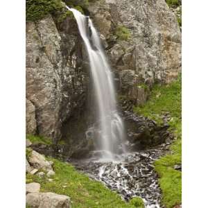Porphyry Basin Waterfall, San Juan National Forest, Colorado, USA 