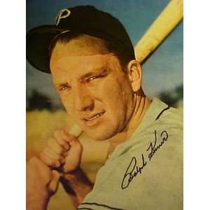 Ralph Kiner Pittsburgh Pirates Autographed 11 x 14 Professionally 