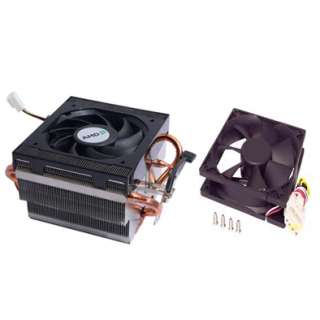 Heatsink/Fan: AMD Stock AM2+/AM3 w/ Case Fan  Upgrade