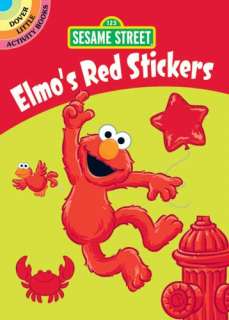 Sesame Street Elmos Red Sticker Set   27 Stickers  