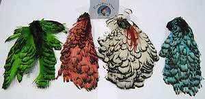   Materials Amhearst Pheasant Crest Assortment Fly Tying Feathers  