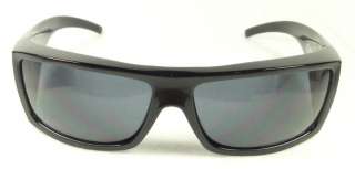 NEW Spy Optic Oasis Sunglasses Black Frame Grey Lens  