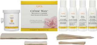 Gigi Microwave Creme Wax Kit   Gentle On Sensitive Skin  