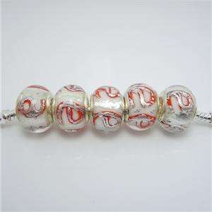 Beauty Murano Glass Beads fit European Charm Bracelet #03  