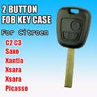 Remote Car Key Blank Shell For 2005 Citroen C5 C4 C3 C2
