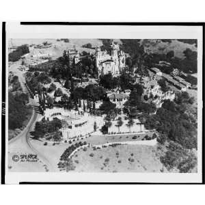  William R. Hearsts castle, San Simeon, California 1947 