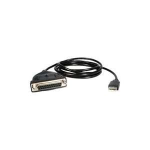    Powered USB To Parallel DB25 Interface Converter Cable Electronics