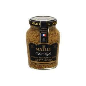  Maille Whole Grain Dijon Mustard, Old Style,7.3oz, (pack 