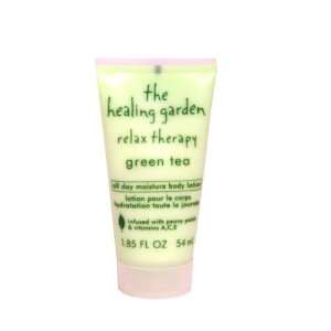 The Healing Garden Relax Therapy Body Lotion Travel Size   Green Tea 1 