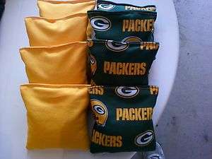 Green Bay Packers Cornhole Bean Bags Super Bowl Champs Custom bags 