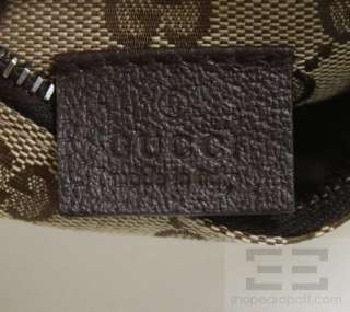 Gucci Brown Monogram Canvas Belt Bag  