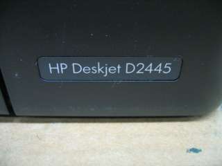HP Hewlett Packard Deskjet D2445 Inkjet Printer USB  