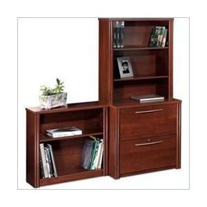  Bestar Embassy 2 Drawer Lateral Wood File Cabinet with 