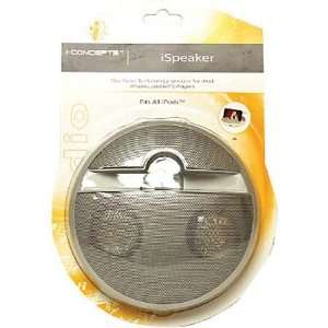   IP SLV iSpeaker Flat Panel Speaker, Silver  Players & Accessories