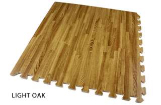 Soft Wood Foam Tile Interlocking EVA Floor Puzzle Mat  